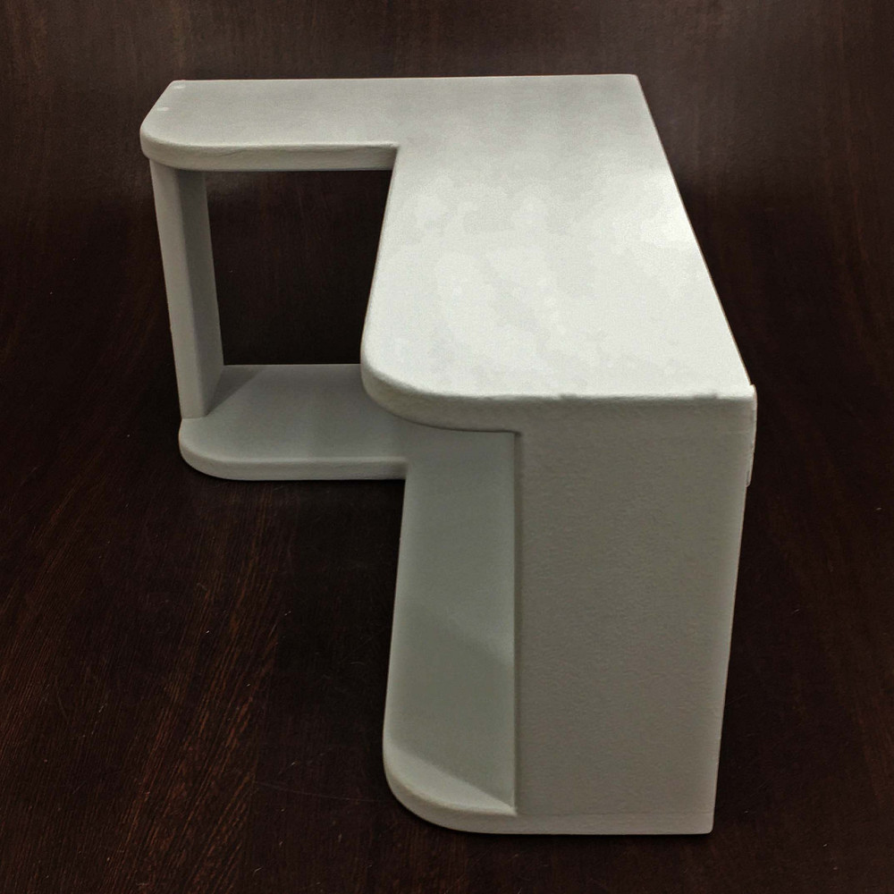 Угловая настенная полка 