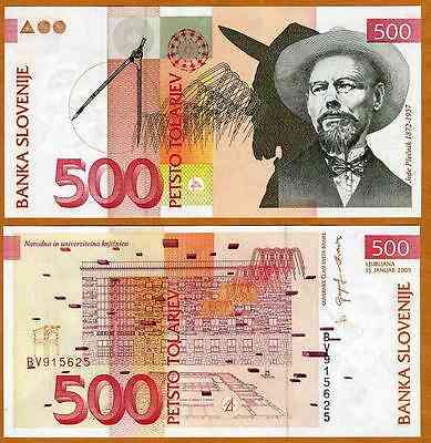 Словенія / Словения / Slovenia 500 Tolarjev 2005 Pick 16с UNC Полтава