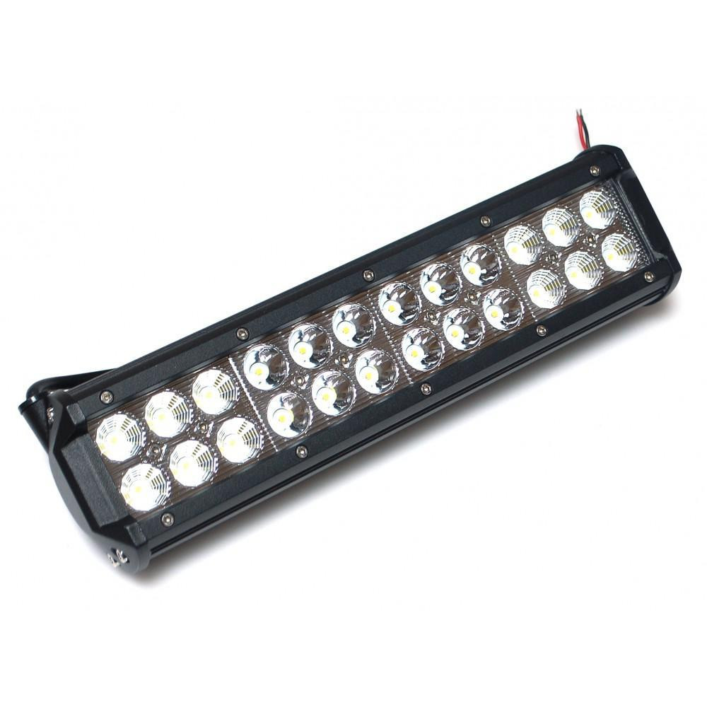 Світлодіодна фара AllLight C-72W 24chip CREE combo 9-30V нижній кріплення Харків - фото 1