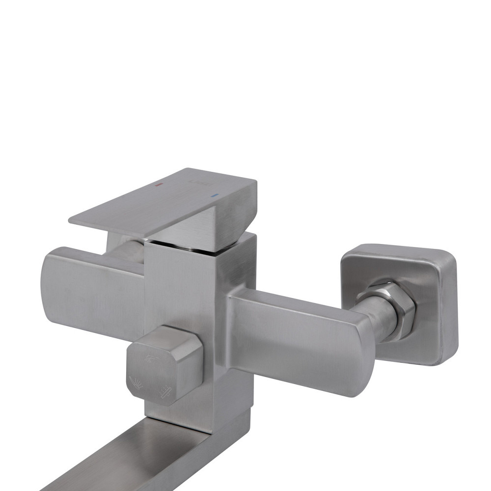 Душова система універсальна Lidz Kubis 1033 на три споживачі (з виливом) (k35) LDKUB1033NKS46110 Nickel Київ - фото 4