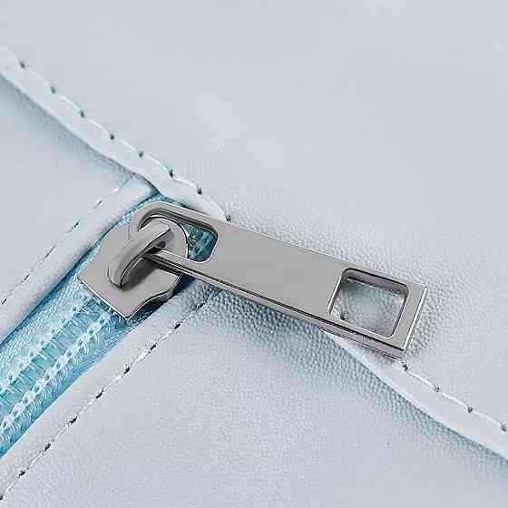 Косметичка в ванную комнату на 2 отделения для сухих и влажных вещей, голубая Каменец-Подольский