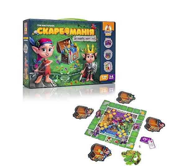 Настільна гра Vladi Toys Скарбоманія (VT8055-30) Чернігів