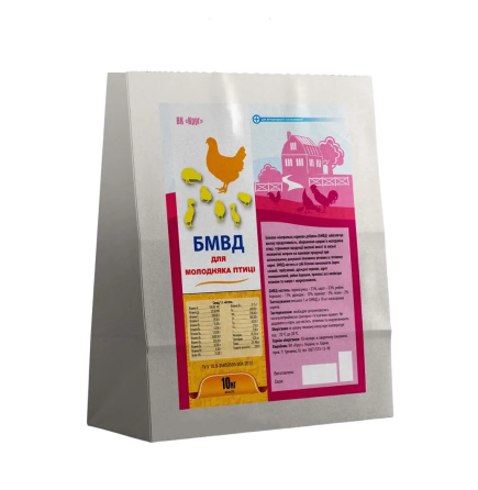 БМВД для молодняку птиці (10 кг) мішок Вінниця
