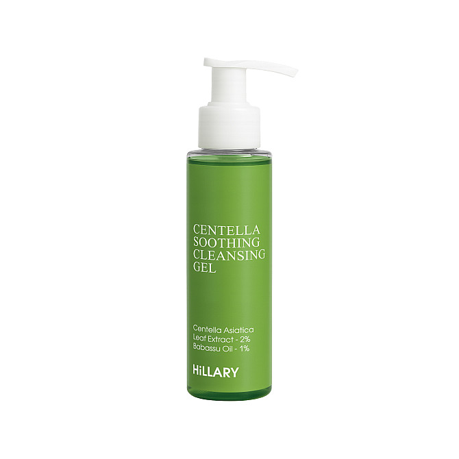 Успокаивающий гель для умывания с центеллой Centella Soothing Cleansing Gel Hillary 100 мл Винница - изображение 2