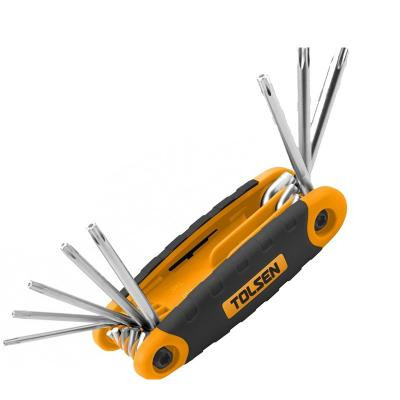 Набір інструментів Tolsen ключів Torx 8 розмірів T9-40 (20069) Вінниця - фото 1