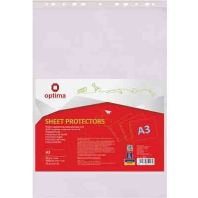 Файл Optima А3 40 мкм, горизонтальний глянсових , 50 штук (O35113) Вінниця