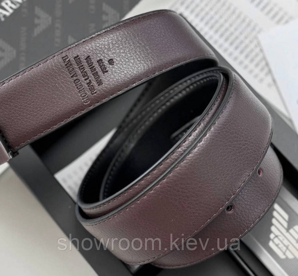 Ремень и две пряжки в подарочной коробке GA (315) Киев - изображение 4