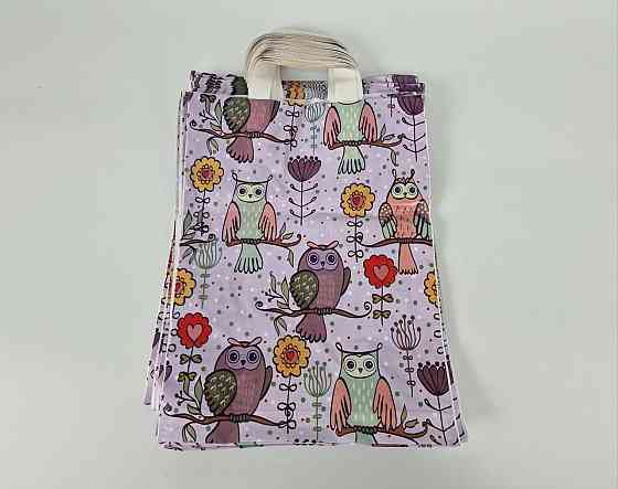 Пакет із петльовою ручкою спр "Сови" (30х40) Ліоні (50 шт.) Харків