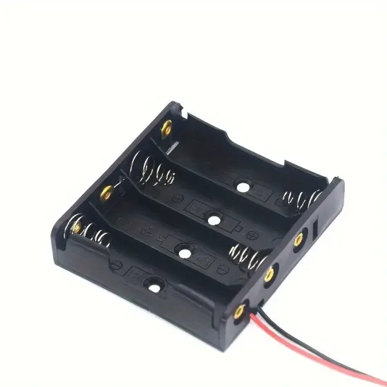 Бокс для батарей 4×AAA з проводами для Arduino та DIY Київ