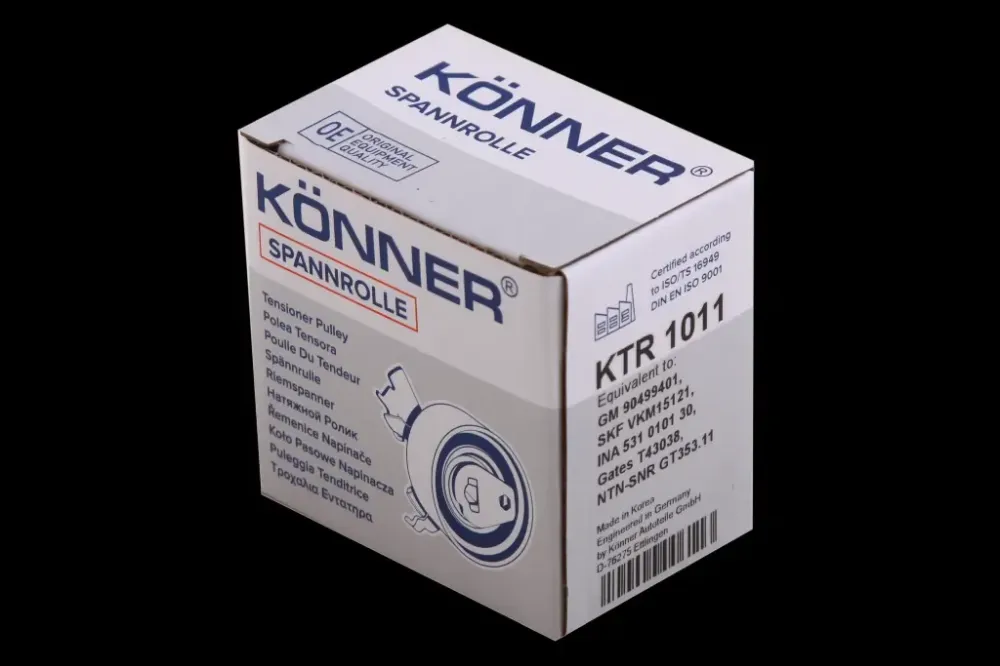 Ролик ГРМ Lanos 1.5 натяжной Konner с болтом Винница - изображение 3