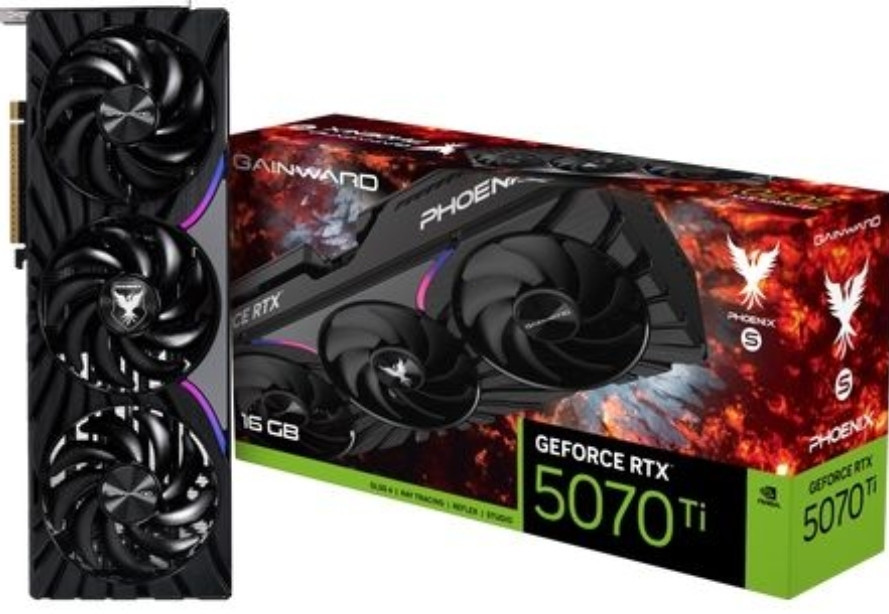 Видеокарта Gainward GeForce RTX 5070 Ti Phoenix-S 16GB. Харьков - изображение 2