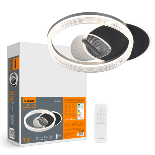 LED Світильник функціональний 52W VL-CLD-992-BSL Decora Videx Житомир - фото 2