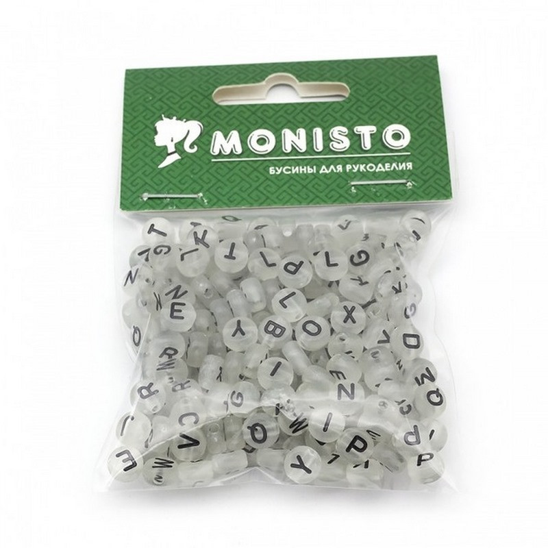 Декоративні намистинки для творчості Літери Dom Busin УТ100024898 в упаковці 170 шт Вінниця - фото 7