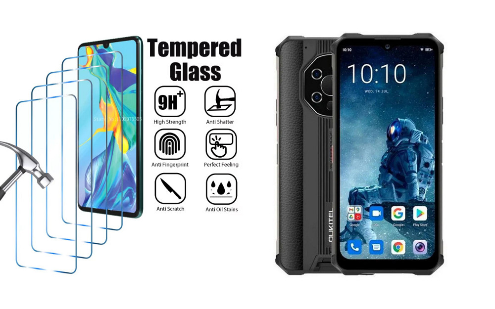 Защитное стекло ArmorGlass для Oukitel WP13 – устойчивое к царапинам и ударам Киев - изображение 1