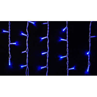 Гірлянда Delux ICICLE flash 75LED 2 х 0.7 м синій/білий IP44 EN (90012957) Вінниця - фото 1