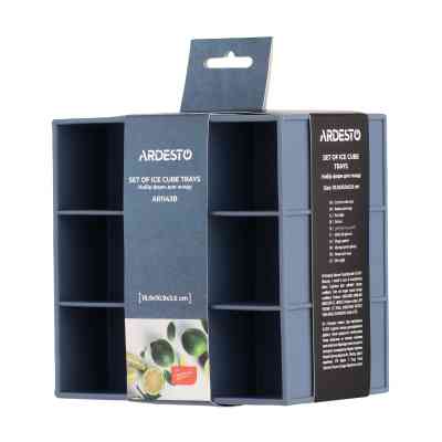 Форма для льоду Ardesto Gemini набір 2 шт синій (AR1143B) Вінниця
