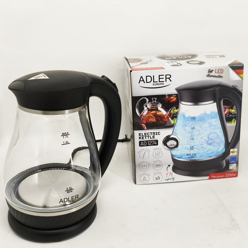 Чайник с индикацией и подсветкой, Электрочайник с контролем уровня воды, Хороший электронный чайник YF-63 Львов - изображение 6