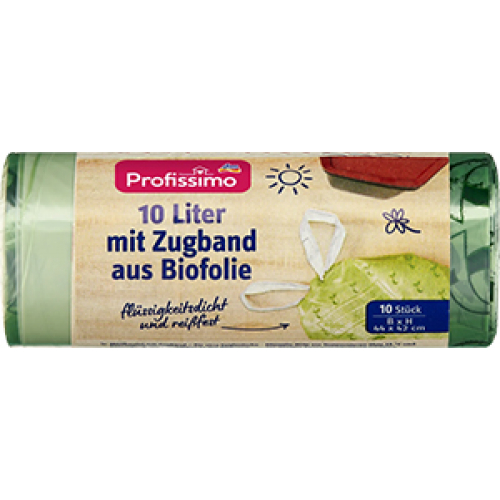 Profissimo Пакеты для мусора 10 л с ручкой для переноски 10 шт Львов - изображение 1