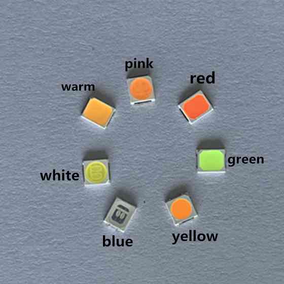 SMD LED світлодіоди 5630/5730, 3В 0.2Вт 35–40 лм, 100 шт, білий холодний, для підсвітки та ремонту MasterSem Київ