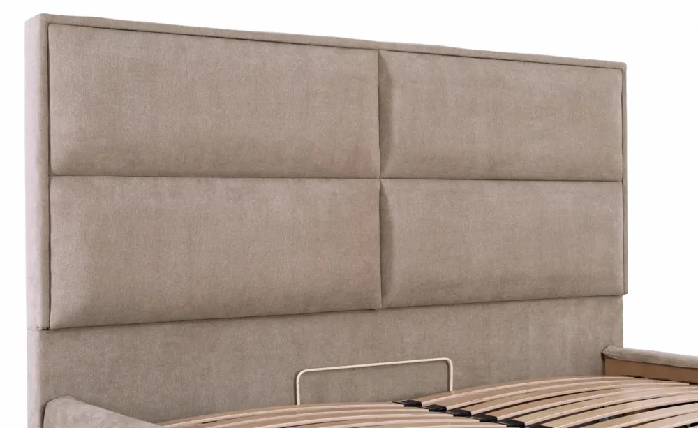 Ліжко Sheffield Comfort 120 х 190 см Місті Mocco З підйомним механізмом та нішою для білизни Мокко Київ - фото 6