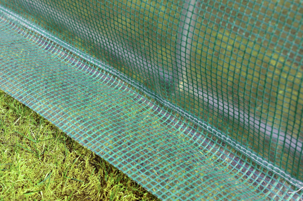 Садова теплиця 9 м² (4,5 × 2 × 2 м) з вікнами, армована плівка UV-4, Зелена (Польща) Київ - фото 20