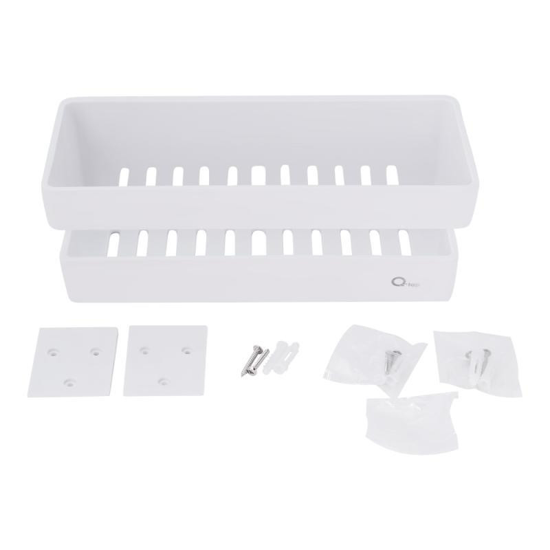 Полка для ванной комнаты Qtap PL02 белая Киев - изображение 5