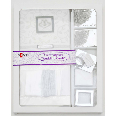 Набор для творчества Santi Свадебные открытки Укр. язык 14.5 х 14.5 см (952223) Винница - изображение 1