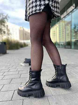 SOTHBY'S Черевики жіночі Sothby 's M-1055 чорні (зима, шкіра натуральна) (5204) 38 Коломыя