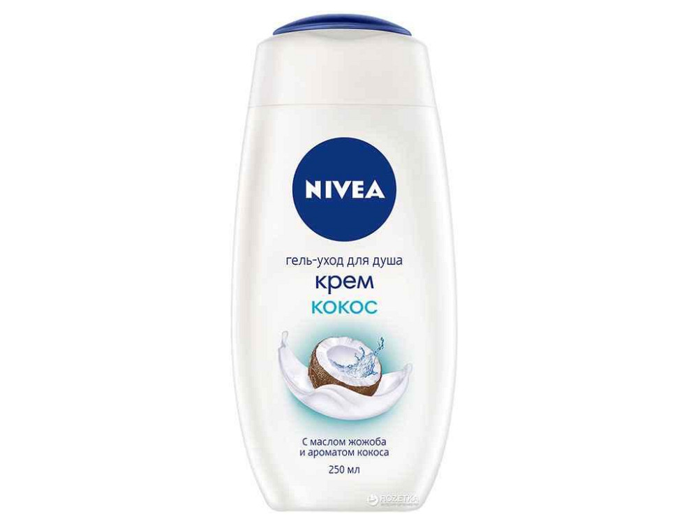 Крем-гель для душа 250 мл (Крем Кокос) ТМ NIVEA Solmir Киев - изображение 1