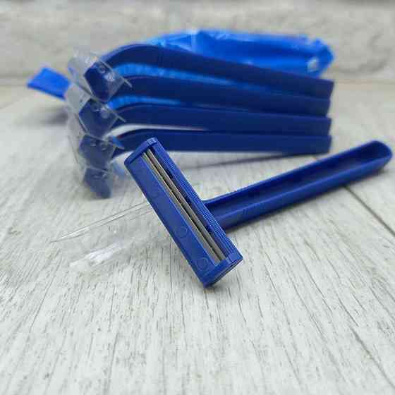 Верстати для гоління Gillette 2 одноразові 5 шт - чоловічі бритви з подвійним лезом для гладкого гоління Харків