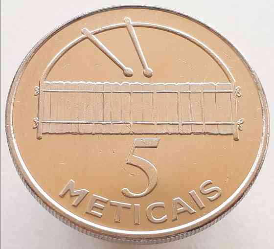 Mozambique Мозамбик 5 Meticais 2012 UNC Полтава