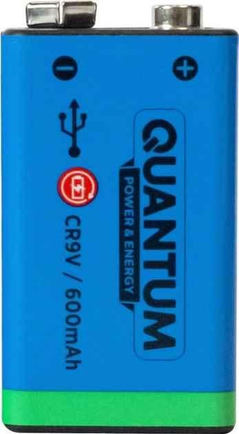 Акумулятор Quantum USB Крона Li-ion CR9V 600 mAh Рівне - фото 1