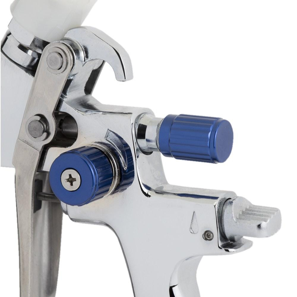 Фарборозпилювач LVMP Ø0.8 мм 30-115 л/хв 1.5 бара в/б 100 мл (пласт) REFINE (6814191) Київ - фото 4