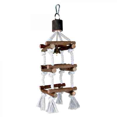 Игрушка для птиц Trixie Natural Living Лестница веревочная 34 см (4011905058863) Винница