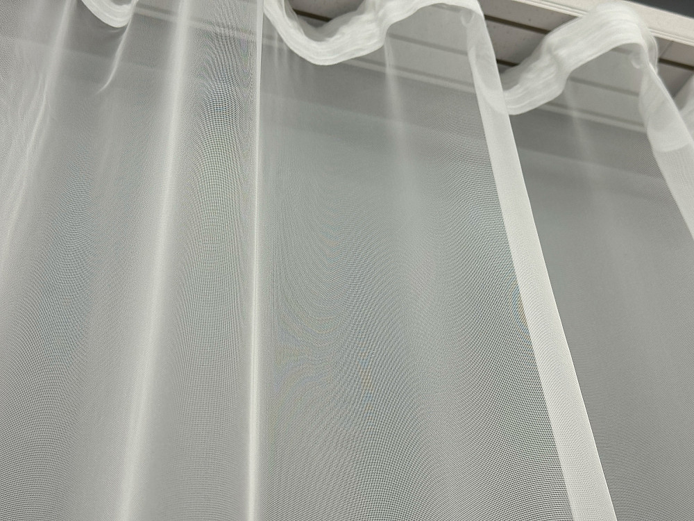 Тюль VR-Textil 1505т Фатин з вишивкою Молочний 300х270 см (40-224) Київ - фото 7