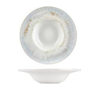 Тарілка By Bone серія "Wave" для пасти з прямим бортом 25 см (WE-GT-25-CK) Вінниця - фото 1