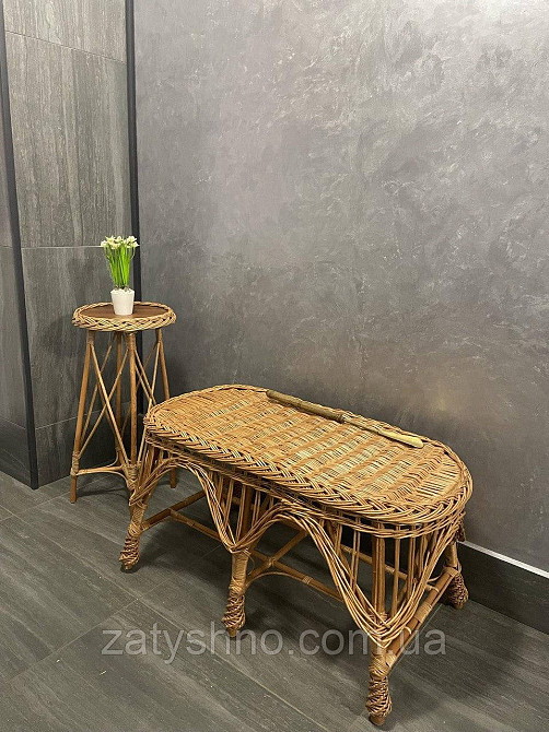 Лавка плетеная в коридор Киев - изображение 2