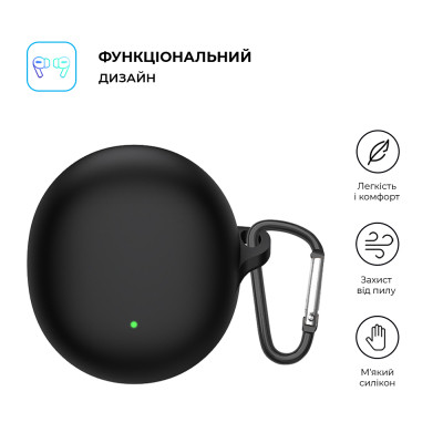 Чохол для навушників Armorstandart Hang Case для OPPO Enco Air3 Black (ARM79938) Вінниця - фото 2