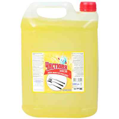 Засіб для ручного миття посуду Чистюня Лимон 5 л (4820168430107) Вінниця