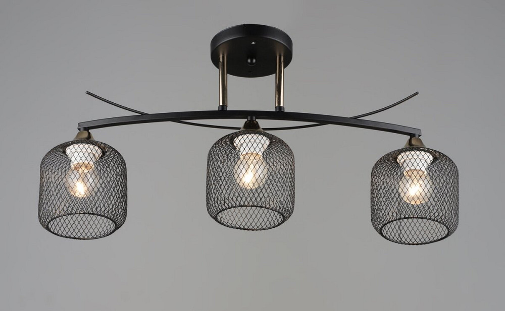 VALESO Підвісна люстра B K2257/3 BK+FGD Коломыя - изображение 1