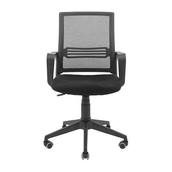 Офисное кресло руководителя Richman Gina Piastra Черно-серый Днепр