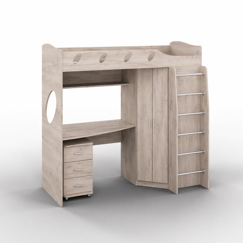 Детская Everest, Самоа Димчастий, 2032/1032/1850, 800х2000 Львов - изображение 1