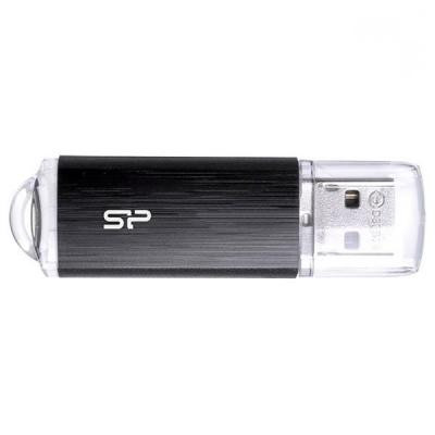 USB флеш накопитель Silicon Power 32GB Ultima U02 Black USB 2.0 (SP032GBUF2U02V1K) Винница - изображение 1