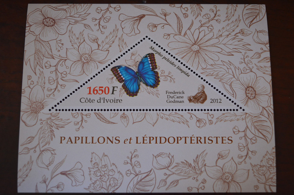 Кот-д'Івуар. Фауна. Личности. Блок. 2014 р. (А-34) Полтава - фото 1