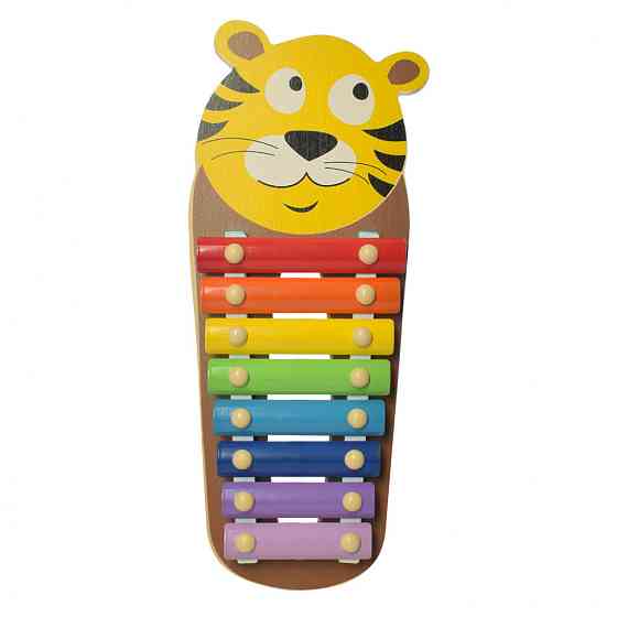 Дитяча іграшка Ксилофон WW-189 дерев'яний  Тигр Вінниця
