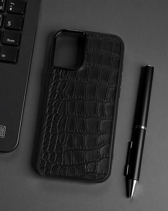 Кожаный чехол на айфон противоударный для Apple iPhone 16,16 plus,16 Pro,16 Pro Max защитный из натуральной итальянской кожи Одесса - изображение 2