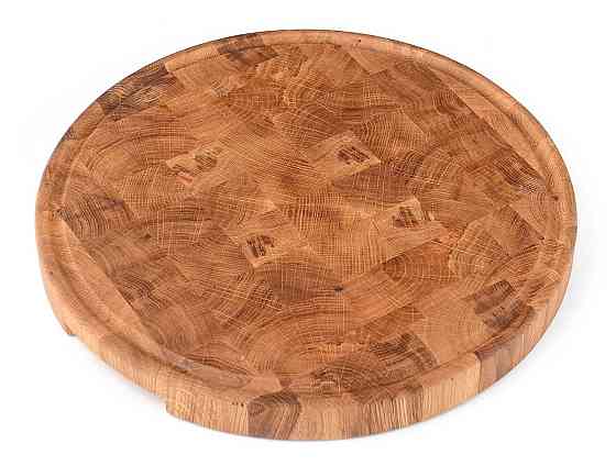 Дошка професійна кругла дуб 40*40*4 см GRILLI 77009810 Код: 011796 Рівне