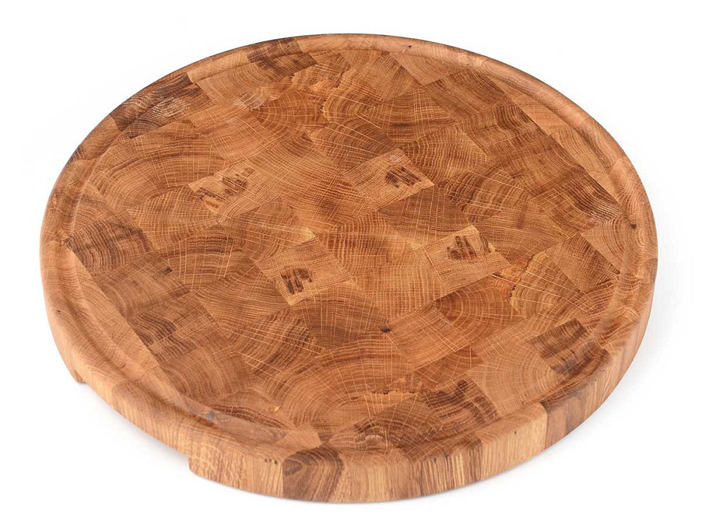 Дошка професійна кругла дуб 40*40*4 см GRILLI 77009810 Код: 011796 Ровно - изображение 6