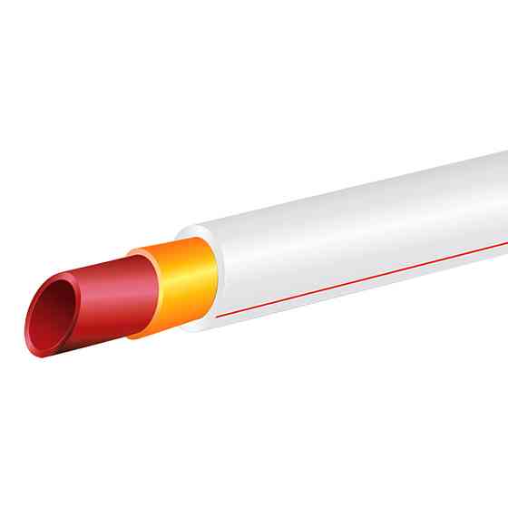 Труба PPR Blue Ocean "Білий" FIBER-G армована скловолокном 20х2,8 Київ