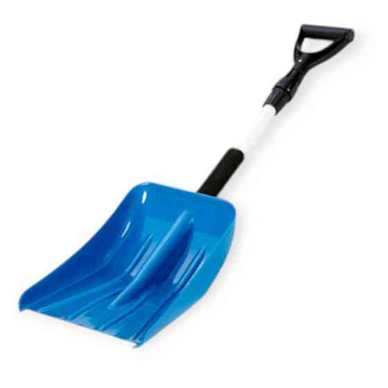 Лопата снега 25 х 86-110см телескоп, морозостойкий пластик, с металл. губой 12 для Мукачево
